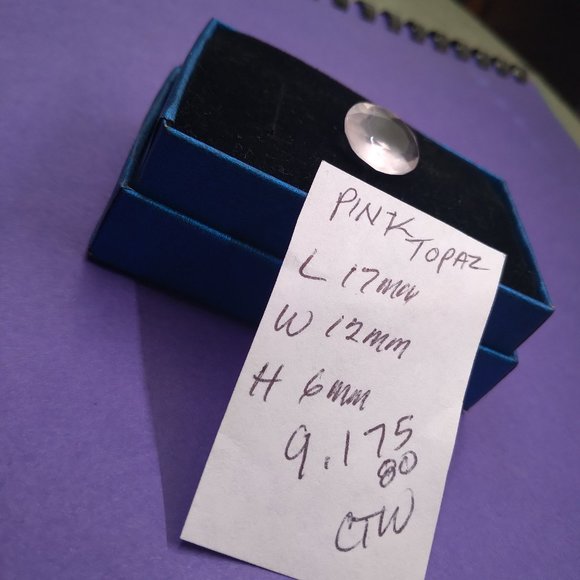 Brazilian Pink Topaz 9.175 CTW - Picture 4 of 9